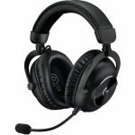 Logitech 981-001262 G PRO X 2 LIGHTSPEED WirelessGaming Headset Detachable Boom Mic 50mm Graphene Drivers DTS:X Headphone