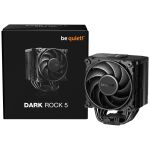 be quiet! BK035 Dark Rock 5 CPU Air CoolerSupports Intel & AMD Sockets 4-pin PWM Fan 2000rpm Black