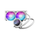 Asus ROG RYUO III 240 ARGB WHT 240mm AIO LiquidCPU Cooler 4.72in Fan Diameter 3.5in LCD Screen White