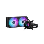 ASUS ROG Strix LC III 240 ARGB AIO CPU liquid cooler with 360deg rotatable water block Asetek new Gen7 v2 pump