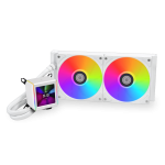 Lian-Li GA2ALCD28W GALAHAD II LCD 280mm AIO Liquid CPU Cooler Intel/AMD Supported White