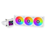 Lian-Li GA2ALCD36W GALAHAD II LCD 360mm AIO Liquid CPU Cooler Intel/AMD Supported White