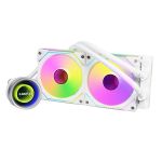 Lian Li GA2T24INW Galahad II Trinity SL-INF 240 AIO Liquid CPU Cooler Intel/AMD 2x 120mm Fans 2100RPM 29dBA ARGB White