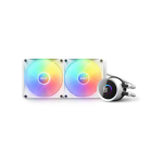 NZXT RL-KR280-W1 Kraken 280 RGB White AIO Liquid CPU Cooler