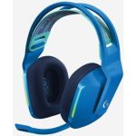 Logitech 981-000942 Lightspeed Wireless RGB Gaming Headset Binaural Uni-directional Microphone Blue