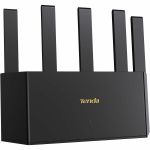 Tenda TX2L Pro Wi-Fi 6 IEEE 802.11 a/b/g/n/ac/ax Ethernet Wireless Router - Dual Band - 2.40 GHz ISM Band - 5 GHz UNII Band - 5 x Antenna(5 x External) - 187.63 MB/s Wireless Speed - 3