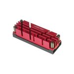 Vantec HS-NVME150-RD ICEBERQ M.2 NVMe/SSD Heatsink with Thermal Pad Red