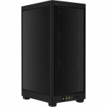 Corsair CC-9011244-WW 2000D AIRFLOW Mini-ITX Computer Case Steel Mesh 2x USB-A 1x USB-C 1x Audio In Black