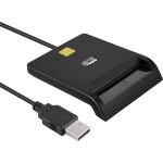 Adesso SCR-100 Smart Card Reader USB 2.0 TAA Compliant Audio Prompt & LED Feedback Guide