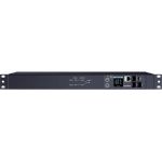 CyberPower Switched ATS PDU PDU44001 10-Outlets PDU - Switched - NEMA 5-15P - 10 x NEMA 5-15R - 120 V AC - Network (RJ-45) - 1U - Horizontal - Rack-mountable