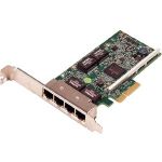 Dell-IMSourcing Broadcom 5719 QP 1Gb Network Interface Card (Low Profile) - PCI Express - 4 Port(s) - 4 - Twisted Pair - 10/100/1000Base-T - Plug-in Card