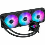 ASUS ROG Strix LC III 360 ARGB AIO CPU liquid cooler with 360deg rotatable water block Asetek new Gen7 v2 pump