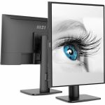 MSI PRO MP243XP 24in Class Full HD LED Monitor 1920x1080 16:9 100Hz Refresh Rate 1ms Response Time IPS Panel HDMI Displayport