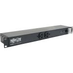 Tripp Lite by Eaton Isobar 12-Outlet Network Server Surge Protector  15 ft. (4.57 m) Cord  3840 Joules  Diagnostic LEDs  1U Rackmount  Metal Housing - Receptacles: 12 x NEMA 5-15R - 384