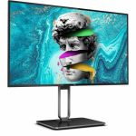 AOC U27U2DP 27in Class 4K UHD LCD Monitor - 16:9 - Black  Gray - 27in Viewable - Nano In-plane Switching (Nano IPS) Technology - 3840 x 2160 - 1.07 Billion Colors - Adaptive Sync - 400