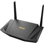 Asus RT-AX55 Wi-Fi 6 Ethernet Wireless Router IEEE 802.11ax 2.4GHz/5GHz  4 x Antenna 4x Network Port 1x Broadband Port