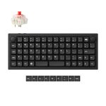 Keychron Q15M-M1 Q15 Max QMK Wireless CustomMechanical Keyboard Fully Assembled Knob Black Gateron Jupiter Red Switches