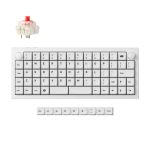 Keychron Q15M-P1 Q15 Max QMK Wireless CustomMechanical Keyboard Fully Assembled Knob White Gateron Jupiter Red Switches