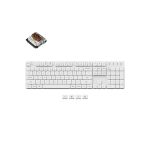 Keychron K5SE-A3-W K5 SE Wireless Mechanical Keyboard White Backlight (LSA White Keycaps) Low Profile Gateron Mechanical