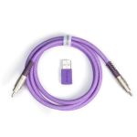 Keychron Cab-23 Double-Sleeved Geek Cable USB-CPurple