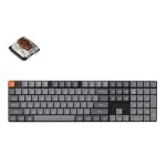 Keychron K5M-H3 K5 Max QMK/VIA Wireless CustomMechanical Keyboard White Backlight Low Profile Gateron Red Mechanical Switches