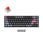 Keychron K6P-J1 K6 Pro QMK/VIA Wireless Custom MecMechanical Keyboard Fully Assembled (Hot-Swappable) RGB Backlight Aluminum Frame