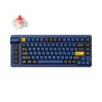 Keychron L1-O1 Lemokey L1 QMK/VIA Wireless CustomGaming Keyboard Fully Assembled Knob Navy Blue Gateron Jupiter Red Switches