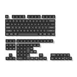 Keychron PBT-03 Double Shot KSA PBT Keycap Full Keycap Set White on Black