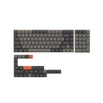 Keychron PBT-61 Low Profile Double Shot PBT LSAKeycap Set Version 2 Full Set (133 Keys) Carbon