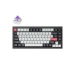 Keychron Q1H-M1 Q1 HE QMK Wireless Custom KeyboardFully Assembled Knob Carbon Black Gateron Double-Rail Magnetic Nebula Switches