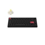 Keychron Q1M-M4S Q1 Max QMK/VIA Wireless CustomMechanical Keyboard Fully Assembled Knob (Side-Printed Keycaps) Carbon Black