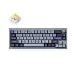 Keychron Q2P-N4 Q2 Pro QMK/VIA Wireless CustomMechanical Keyboard Fully Assembled Knob Silver Grey Keychron K Pro