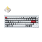 Keychron Q2P-P4 Q2 Pro QMK/VIA Wireless CustomMechanical Keyboard Fully Assembled Knob Shell White Keychron K Pro