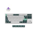 Keychron Q3H-P1 Q3 HE QMK Wireless Custom KeyboardFully Assembled Knob Shell White Gateron Double-Rail Magnetic Nebula Switches