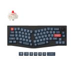 Keychron V8M-D1 V8 Max (Alice Layout) QMK CustomMechanical Keyboard Fully Assembled Knob Carbon Black