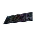 Logitech 920-009512 G915 Tenkeyless Lightspeed Wireless RGB Mechanical Gaming Keyboard Bluetooth/Wi-Fi Mechanical Carbon