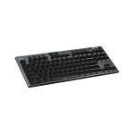 Logitech 920-009529 G915 Tenkeyless Lightspeed Wireless RGB Mechanical Gaming Keyboard Bluetooth/Wi-Fi Mechanical Black