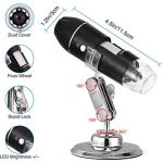 1600X Digital Microscope Camera 3in1 Type-C USB Portable Electronic Microscope