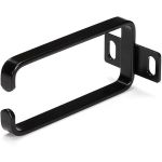 1U Vertical Server Rack Cable Management D-Ring Hook 2.2x3.9inch Black