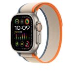 Alpine Trail Loop Nylon Band  for Apple Watch 42/44/45/49mm Orange+Beige