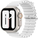 Ocean Silicone Band for Apple Watch 38/40/41mm White