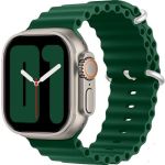 Ocean Silicone Band for Apple Watch 42/44/45/49mm Green