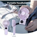 F11 Mini HandHeld Fan Purple