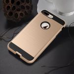 iPhoneXS MAX Golden Slim Brushed Phone Case