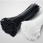 Nylon Cable Ties 5*200mm Black White each 50pc8in