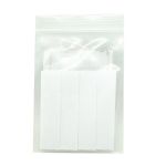 Stick Back Hook & Loop Tape 20mm x 88mm White