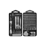 138 in1 Multifunctional Screwdriver Tool Set Grey/Black