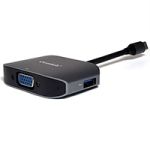 Comkia UH-11 Aluminum USB-C HubUSB-C to 1x VGA 1x USB 3.0 and 1x USB 2.0