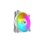 ASUS TUF GAMING TF120 ARGB WHITE 120mm Fan1900rpm 76CFM 29dBA 5V Auran Sync RGB Single Pack