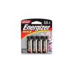 Energizer E91BP-4 MAX AA-4pk batteries